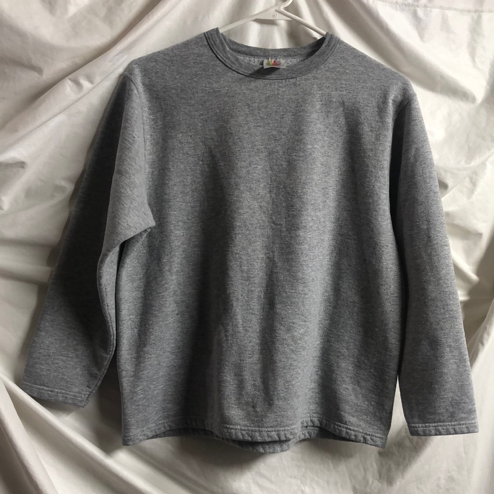 Gray med Just for her fruit of the loom sweater